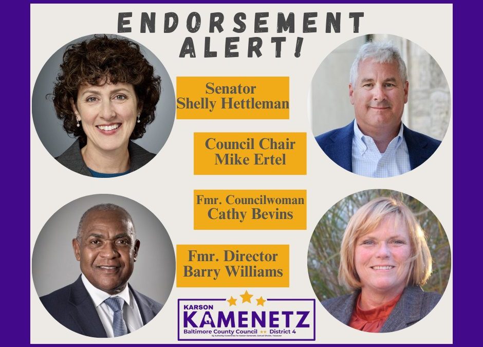 Second Round of Endorsements
