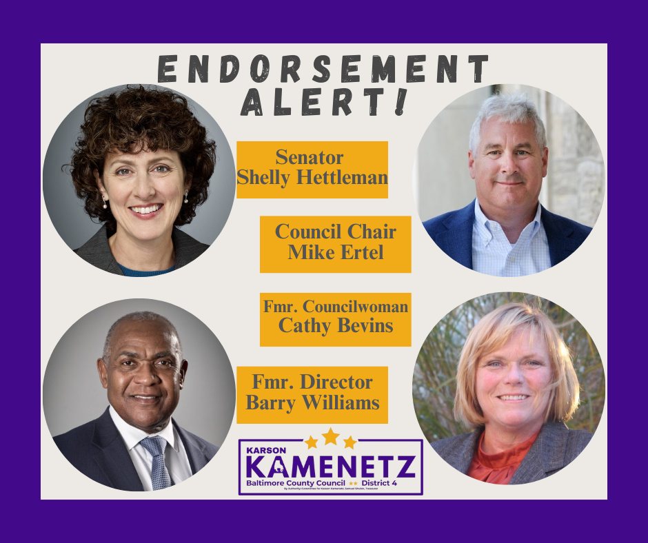 Second Round of Endorsements