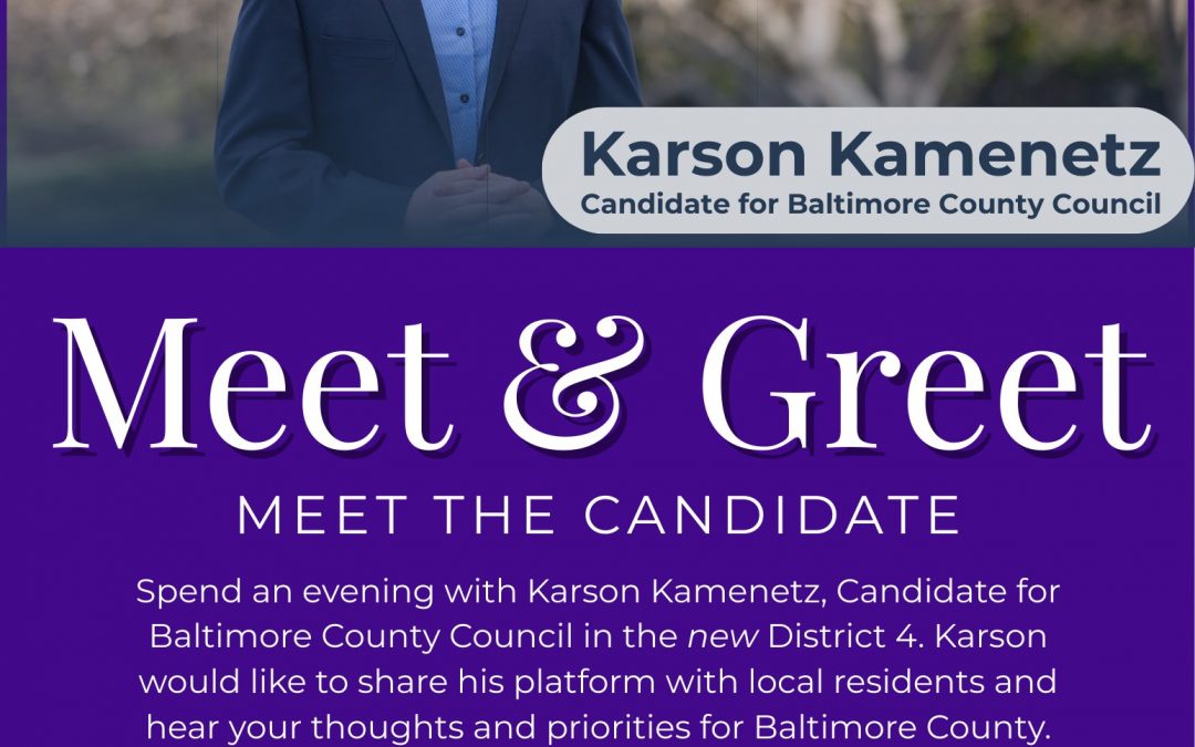 Join Karson for a Free Meet-and-Greet
